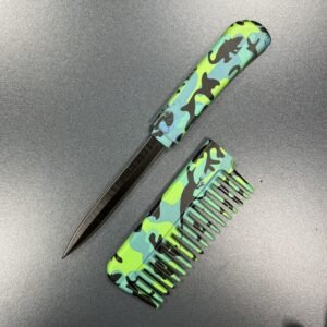 ztechknives.uk comb with knife in handle