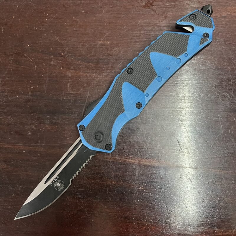 Police agent tactical otf knife - Police agent tactical otf knife ztechknives.uk