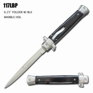 out the front stiletto knife